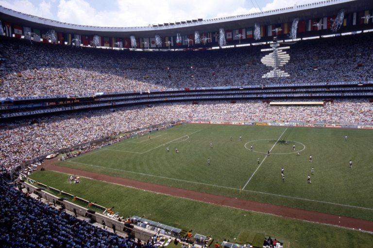 FIFA World Cup - Mexico 1986 29.6.1986, Estadio Azteca, Mexico, D.F. Final Argentina v West Germany. Azteca stadium during the final.