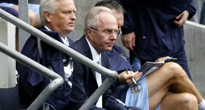 Hasse Backe och Sven-Göran Eriksson