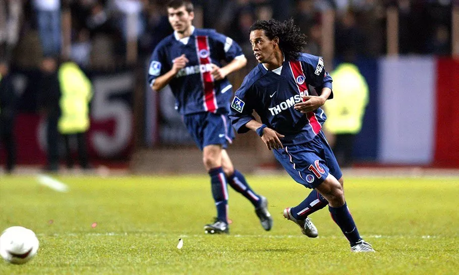 Ronaldinho i PSG.
