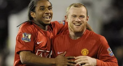 Anderson och Wayne Rooney.