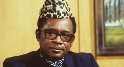 Zaires förre diktator Mobutu Sese Seko styrde över nationens fotbollslandslag.