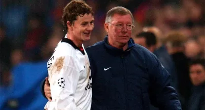 Solskjaer och Ferguson