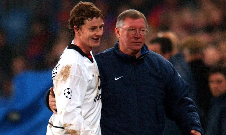 Solskjaer och Ferguson