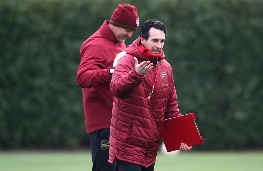 Unai Emery: ”Vi tränar inte för träningens skull”