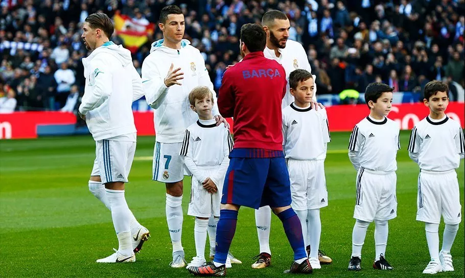 Alla målskyttar i El Clásico sedan 2008.