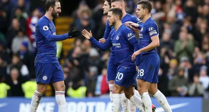 Chelseas trupp mot Malmö FF.