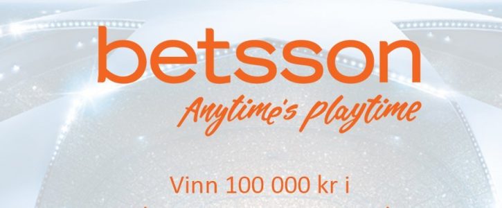 Champions League-quiz hos Betsson: Vinn 100 000 kronor! Champions League-quiz hos Betsson: Vinn 100 000 kronor!