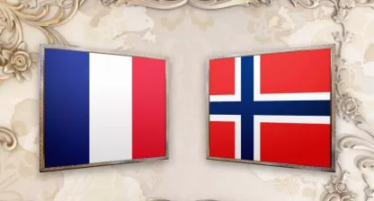 Frankrike - Norge via live stream