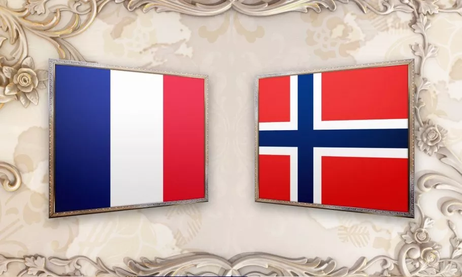 Frankrike - Norge via live stream