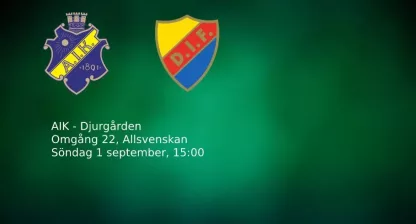 AIK - Djurgården live stream