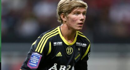 Anton Salétros inför Celtic-matchen.