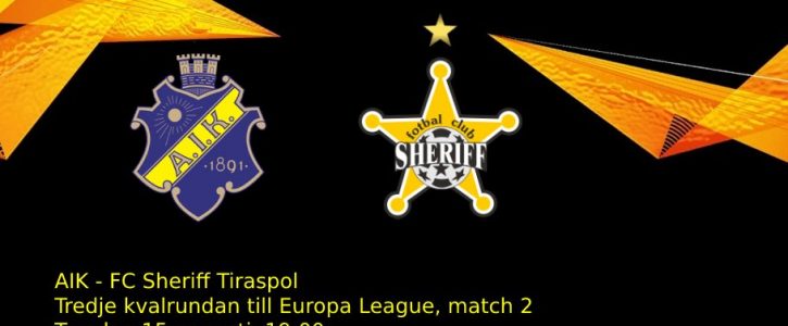 Streama AIK - Sheriff: Se matchen via live stream (Följ liverapportering) Streama AIK - Sheriff: Se matchen via live stream (Följ liverapportering)