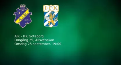 AIK - IFK Göteborg live stream