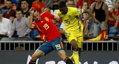 Alexander Isak startar för Sverige