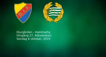 Djurgården - Hammarby live stream