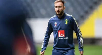 Muamer Tankovic laddad inför Malta