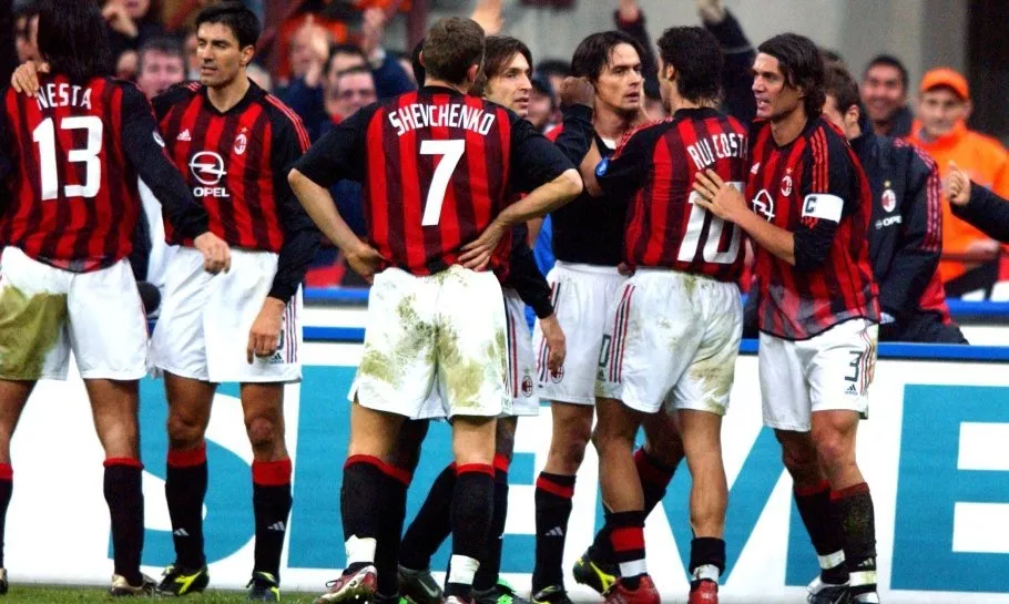 Milans startelvor sedan 2000.
