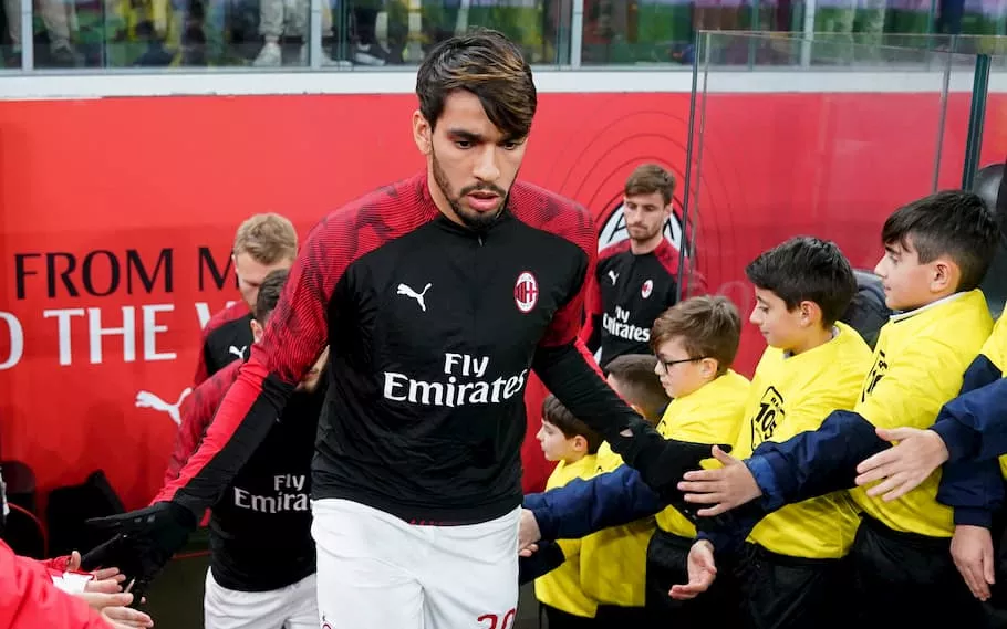 Lucas Paqueta i AC Milan.