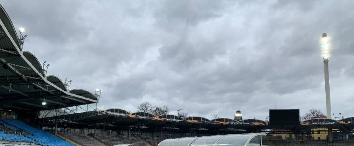 LASK Linz-presidenten skickar meddelande till bortafansen LASK Linz-presidenten skickar meddelande till bortafansen