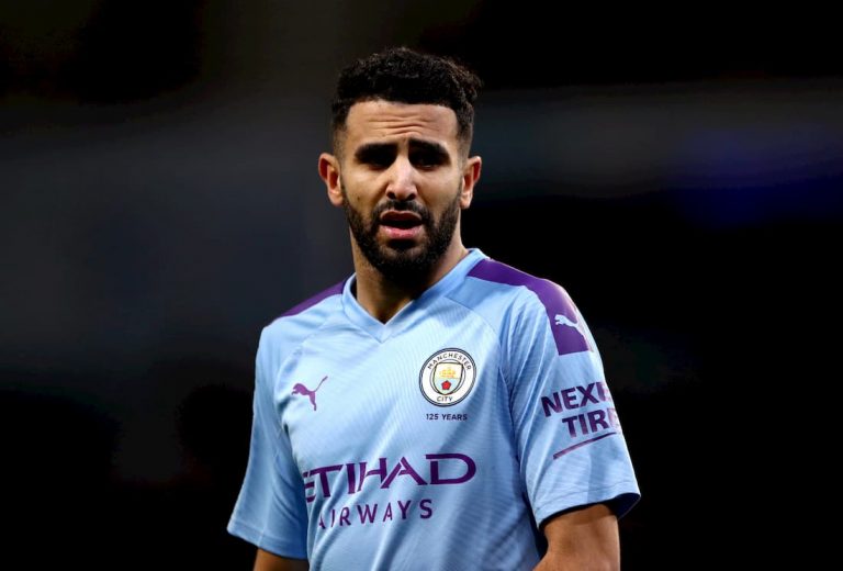 Riyad Mahrez i City.
