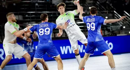 Slovenien ställs mot Sverige i handbolls-VM.