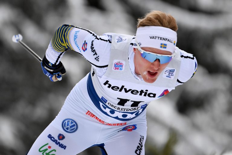 Oberstdorf, Deutschland. Oskar SVENSSON (SWE), action, single image, si Men, 15 km Pursuit Free, Men's pursuit, Free style. Cross-country skiing Oberstdorf, Deutschland. Oskar SVENSSON (SWE), action, single image, si Men, 15 km Pursuit Free, Men's pursuit, Free style. Cross-country skiing