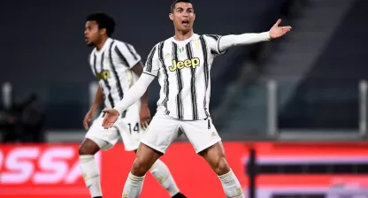 Cristiano Ronaldo mötet Torino under lördagen.