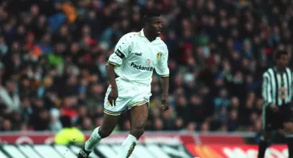 Lucas Radebe blev en Leeds-ikon på sin tid.