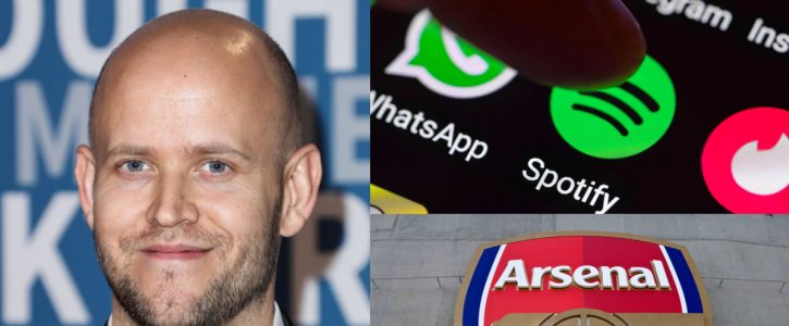 Spotifys grundare, Daniel EK - Vill köpa Arsenal Spotifys grundare, Daniel EK - Vill köpa Arsenal