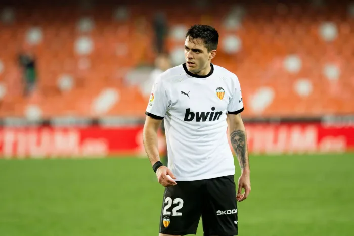 Valencia, Valencia, Spain. 5th Mar, 2021. Maxi Gomez of Valencia CF seen during the Spanish La Liga football match between Valencia CF and Villarreal CF at Estadio Mestalla.Final score; Valencia CF 2:1 Villarreal. Credit: Xisco Navarro/SOPA Images/ZUMA Wi Valencia – Valladolid, 9/5: Speltips & stream