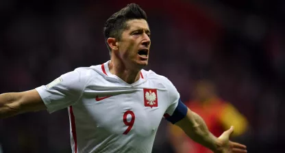 Polen Ryssland Lewandowski