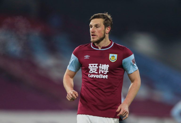 Chris Wood #9 of Burnley Chris Wood #9 of Burnley