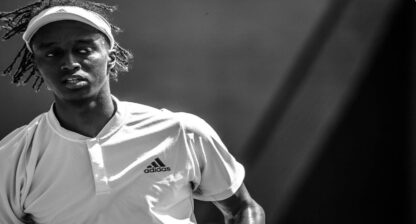 Mikael Ymer har tagit sin första seger i Wimbledon