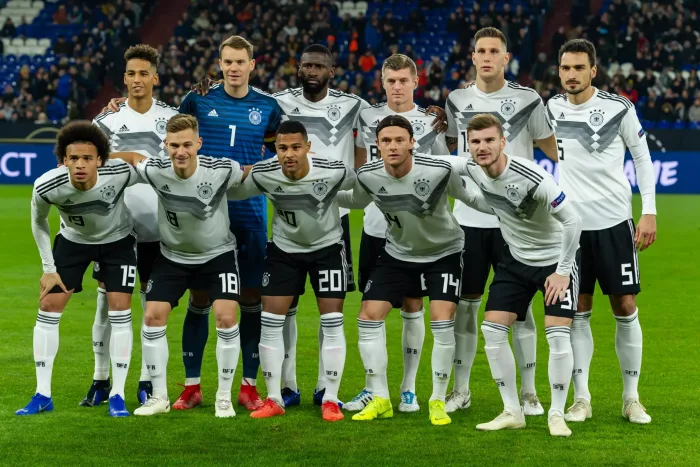 Gelsenkirchen, Germany18 November 2018UEFA Nations League Germany - The NetherlandsTeam Germany Tyskland – Lettland, 7/6: Speltips & stream