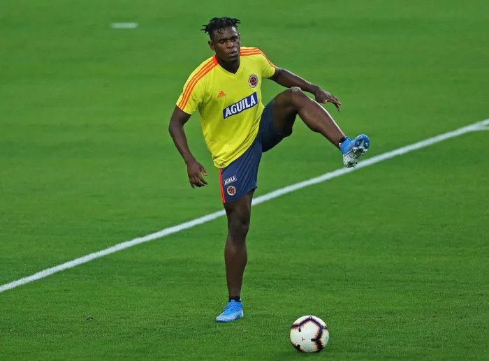 NO FILM, NO VIDEO, NO TV, NO DOCUMENTARY - Colombia national soccer team forward Duvan Zapata during practice on Thursday, September 5, 2019, at Hard Rock Stadium in Miami Gardens, FL, USA, in preparation for international friendly match set on Friday nig Colombia – Ecuador, 14/6: Speltips & stream