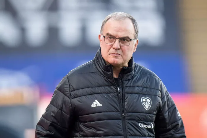 LONDON, ENGLAND - NOVEMBER 07: manager Marcelo Bielsa of Leeds United during the Premier League match between Crystal Palace and Leeds United at Selhu Fleetwood – Leeds, 30/7: Speltips & stream