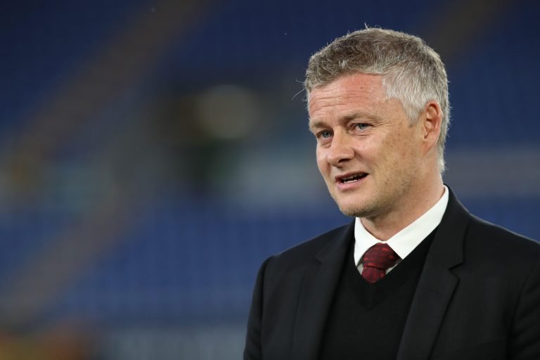 Rome, Italy. 6th May, 2021. Ole Gunnar Solskjaer manager of Manchester United pictured during a press interview prior to the UEFA Europa League match at Stadio Olimpico, Rome. Picture credit should read: Jonathan Moscrop/Sportimage Credit: Sportimage/Alam