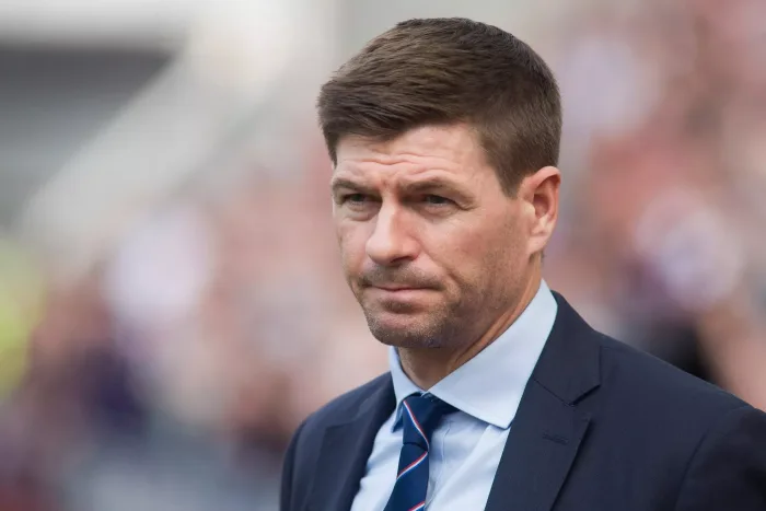 Edinburgh, UK. April 20 2019. Rangers Manager Steven Gerrard during the Ladbrokes Premiership match between Hearts and Rangers at Tynecastle Park on April 20 2019 in Edinbugh, UK. Credit: Scottish Borders Media/Alamy Live News Rangers – Livingston, 31/7: Speltips & stream