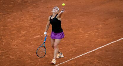 Sverigeettan Rebecca Peterson pallar för trycket