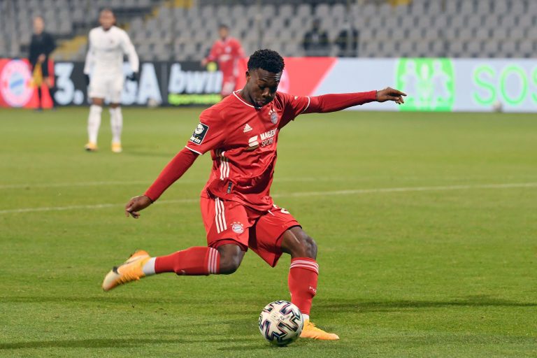 Muenchen GRUENWALDER STADION. 25th Nov, 2020. Christopher SCOTT (FCB), action, individual action, single image, cut out, whole body shot, whole figure football 3rd division, Liga3, FC Bayern Munich II - FC Ingolstadt 1-3 on November 25, 2020 in Muenchen G Muenchen GRUENWALDER STADION. 25th Nov, 2020. Christopher SCOTT (FCB), action, individual action, single image, cut out, whole body shot, whole figure football 3rd division, Liga3, FC Bayern Munich II - FC Ingolstadt 1-3 on November 25, 2020 in Muenchen G