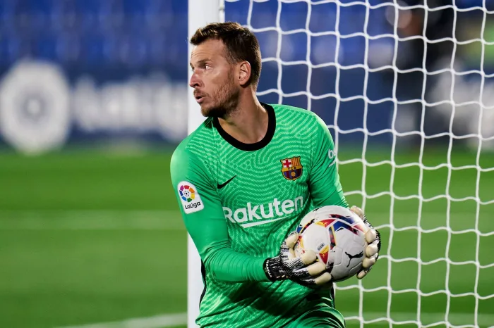 GETAFE, SPAIN - OCTOBER 17: Neto of FC Barcelona during the La Liga Santander match between Getafe CF and FC Barcelona at Coliseum Alfonso Perez on October 17,2020 in Getafe, Spain. (Photo by Perez Meca/MB Media) Barcelona – Getafe, 29/8: Speltips & stream