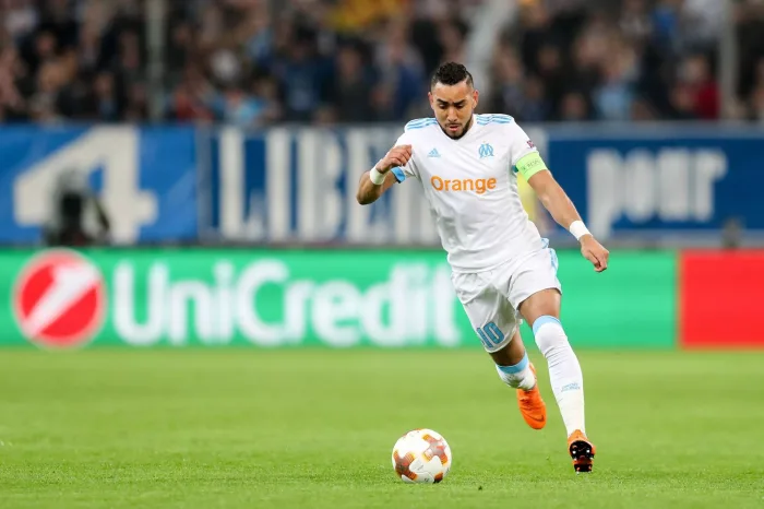 12 April 2018, Marseille, France: soccer, Europa League, Olympique Marseille vs RB Leipzig, Stade Orange Velodrome: Marseille's Dimitri Payet in action. Photo: Jan Woitas/dpa-Zentralbild/dpa Montpellier – Marseille, 8/8: Speltips & stream