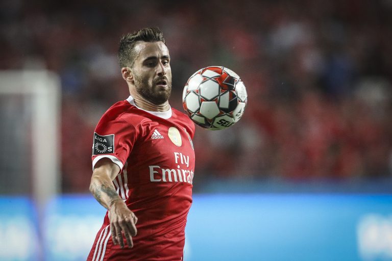 Lisbon, Portugal. 10th Aug, 2019. Rafa Silva of SL Benfica in action during the League NOS 2019/20 footballl match between SL Benfica vs FC Pacos de Ferreira. Credit: David Martins/SOPA Images/ZUMA Wire/Alamy Live News