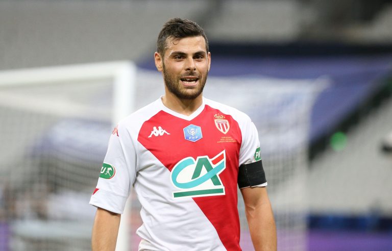 Paris, France. 19th May, 2021. Kevin Volland of Monaco during the French Cup Final football match between AS Monaco (ASM) and Paris Saint-Germain PSG on May 19, 2021 at Stade de France in Saint-Denis near Paris, France - Photo Jean Catuffe/DPPI Credit: DP