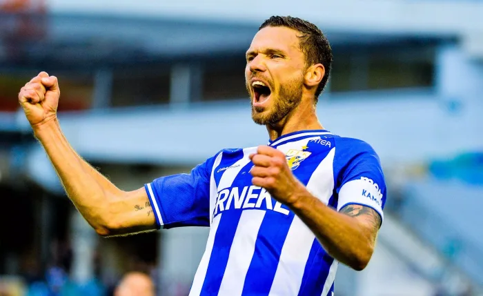 Goteborg Marcus Berg celebrates his goal during match in the Allsvenskan between Goteborg and Halmstad at Ullevi in Gothenburg on 12 September 2021 Göteborg – Kalmar, 27/9: Speltips & stream