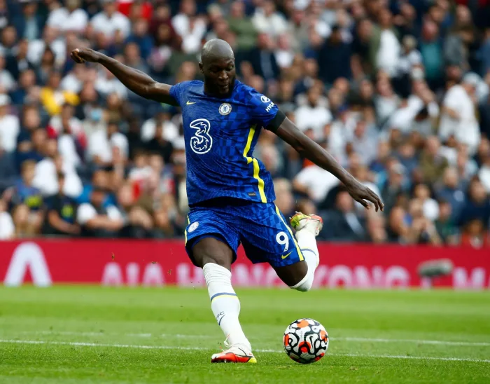 London, UK. 19th Sep, 2021. London, England - August 19:Chelsea's Romelu Lukaku during Premier League between Tottenham Hotspur and Chelsea at Tottenham Hotspur stadium, London, England on 19h August 2021 Credit: Action Foto Sport/Alamy Live News Chelsea – Manchester City, 25/9: Speltips & stream