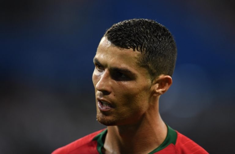 Saransk, Russia. 25th June, 2018. Soccer: FIFA World Cup 2018, Iran vs Portugal, group stages, group B, 3rd matchday, Saransk Stadium: Christiano Ronaldo from Portugal. Credit: Andreas Gebert/dpa/Alamy Live News
