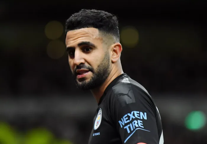 LONDON, ENGLAND - FEBRUARY 2, 2020: Riyad Mahrez of City pictured during the 2019/20 Premier League game between Tottenham Hotspur FC and Manchester City FC at Tottenham Hotspur Stadium. West Ham – Manchester City, 27/10: Speltips & stream