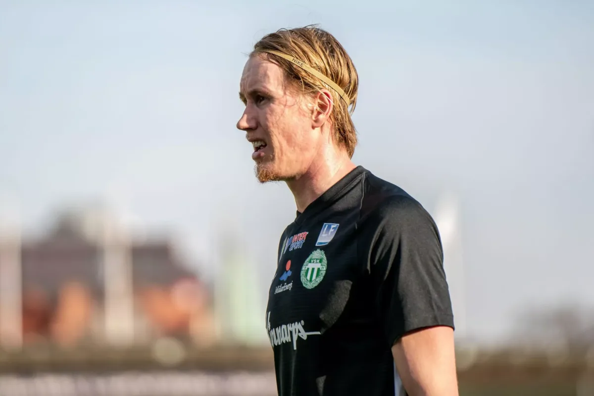 Malmoe, Sweden. 21st Feb, 2021. Emil Skogh (21) of Vasteraas SK seen during the Svenska Cup match between Malmoe FF and Vasteraas SK at Malmoe Idrottsplats in Malmoe. (Photo Credit: Gonzales Photo/Alamy Live News Västerås – GAIS, 5/10: Speltips & stream
