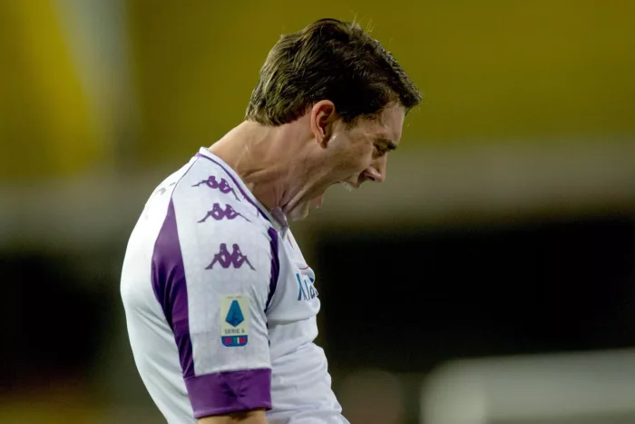 Dusan Vlahovic player of Fiorentina, during the match of the Italian Serie A championship between Benevento vs Fiorentina final result 1-4, played at Venezia – Fiorentina, 18/10: Speltips & stream